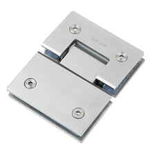 Adjustable Glass Shower Door Hinge with Lift Support, Durable Zinc Alloy Body, Smooth Pivot Operation