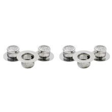 Bathtub Drain Cover, Bathroom Sink Strainer, Drain Hair Catcher for Bathtub Laundry Utility Sink, A (6-Pack)