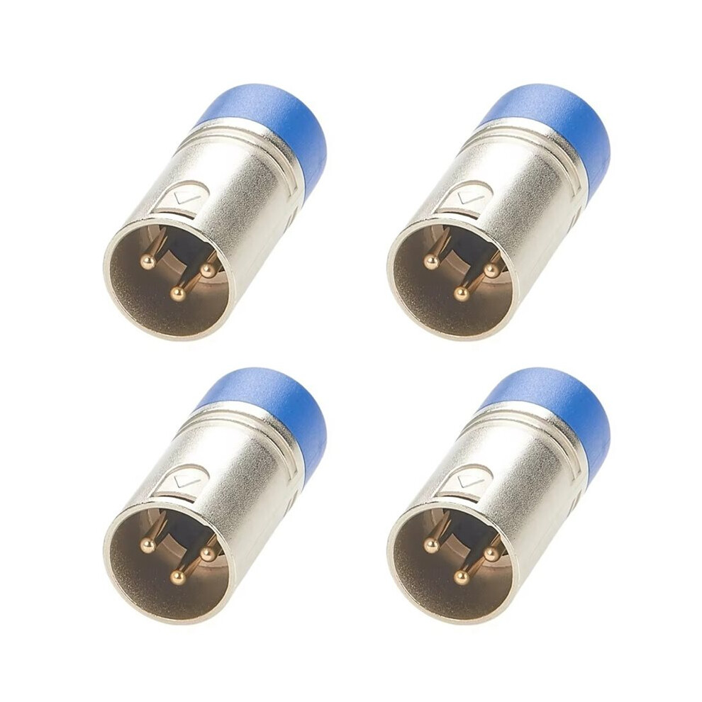 4X Xlr 3Pin Dmx512 Terminator Resistor,Terminal Resistance For Digital Multiplex Light Moving Heads Light Stage 4713494808538