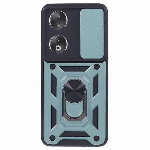 (Green) Étui de protection d'objectif anti-rayures avec support intégré pour Honor 90