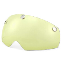 (Yellow, Magnet Visor) Visière magnétique détachable pour casque de vélo (lot de 3) avec protection UV, pour hommes et femmes