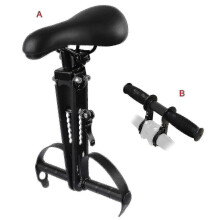 (B) Siège vélo enfant avant pour VTT, installation facile, haute qualité