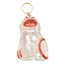Elegante kattenbont opbergdoos met hanger ontwerp- Siamese kat