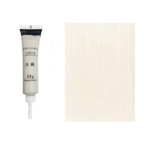 (White Maple) 25g Holzreparaturpaste-Set für Möbelkratzer