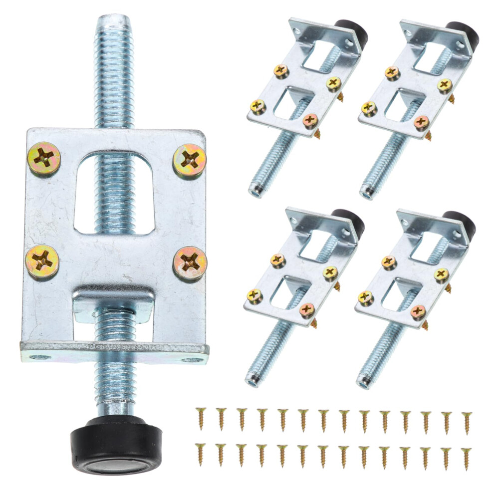 4Pcs Adjustable Heavy Duty Furniture Levelers For Tables Chairs And Cabinets, AntiâWobble Feet With Easy ScrewâIn Installation 9771547045953