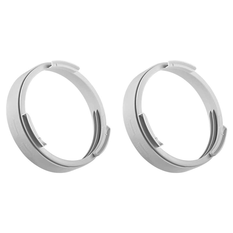 2X Air Conditioning Exhaust Hose Circular Connector 5.9 Inch Air Conditioning Hose Connector Accessories 6031170397120