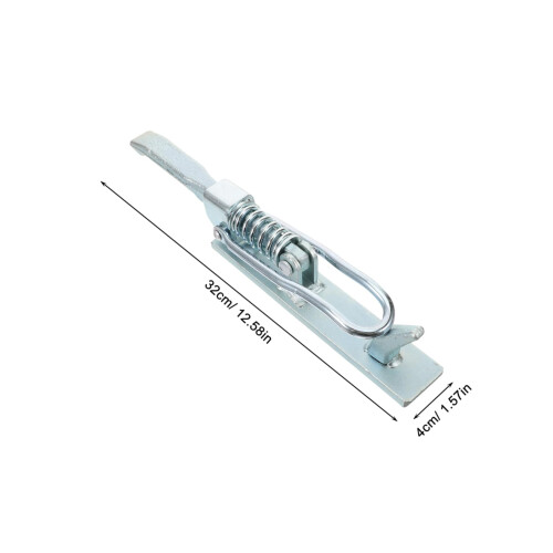 Heavy Duty Trailer Coupler Lock with Secure Spring Lock Buckle for Trucks and Containers 2