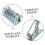 Heavy Duty Trailer Coupler Lock with Secure Spring Lock Buckle for Trucks and Containers 5