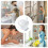 2X Wall Detergent Dispenser Touchless Soap Dispenser Refillable Manual Liquid Container NoDrill Pump Dispenser 6