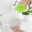 2X Wall Detergent Dispenser Touchless Soap Dispenser Refillable Manual Liquid Container NoDrill Pump Dispenser 7