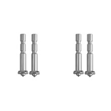 4 Pièces pour Buses  Kobra 3 Max, Buses Kobra 3 Max Combo à Échange Rapide, Acier Trempé 0,6/0,8 mm, Accessoires Kobra 3 Max
