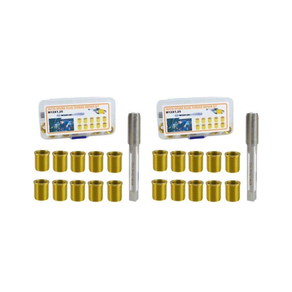 2Pcs M12x1.25 Repair Thread Insert,M6-M14 Timesert Type Inserts,G017 6034006593741
