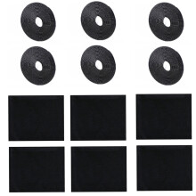 Pack of 6 Adhesive DIY Window Screens High Density Mesh for-D