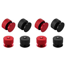 4Pairs Welding Hood Helmet Fasteners Aluminum Helmet Headgear Replacement Part Accessories Screws Flip Hood for Hard Hat