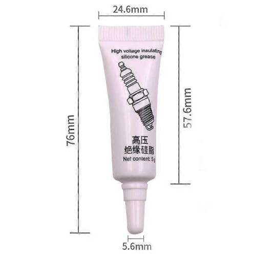 (3pcs) Auto Spark Plug Insulating Grease, High Voltage Electrical Insulation Silicone, Low Temp Corrosion Resistant 2