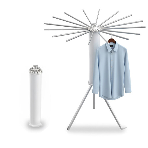 Extendable Octopus Clothes Dryer, 16 Rods, Space-Saving Design