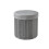 Velvet Storage Stool with Padded Seat and Compartment 1