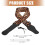 (E Style) Adjustable Guitar Strap with Leather Ends, Shoulder Pad, Multicolor 3