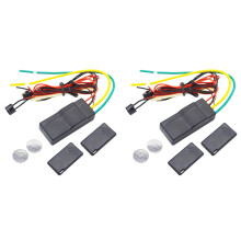 2X 12V Car Immobilizer Anti-Hijacking 2.4GHz RFID Wireless Car Engine Lock Wireless Immobilizer Auto Hidden Lock