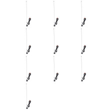 10X Radioantenne UT-108UV Versterkingsantenne SMA-Female Dual Band UHF/VHF voor Radio Walkie-Talkie UV-5R BF-888S UV-5RE UV-82