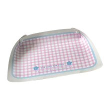 Waterproof Oil Resistant Pet Feeding Mat NonSpill Placemat-Pink