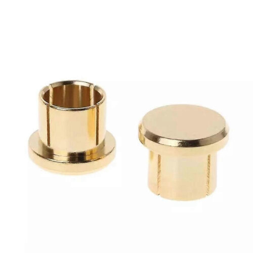 (Gold) 12Pcs Gold Plated RCA Protection Caps, Short Circuit Shield 1