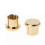 (Silver) 12Pcs Gold Plated RCA Protection Caps, Short Circuit Shield 2