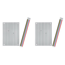 4x Controlador de Motor Sin Escobillas Trifásico BLDC de 6-60 V CC y 400 W, PWM, 12 V, 24 V, 48 V, con Función de , Retroceso, Parada y Freno