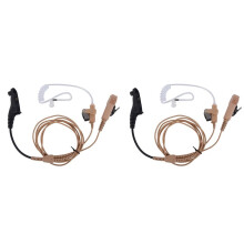 2X Walkie Talkie Earpiece for DP4401e,APX2000,APX4000,APX6000, APX7000, APX8000, XPR7550e,XPR6350,XPR6550