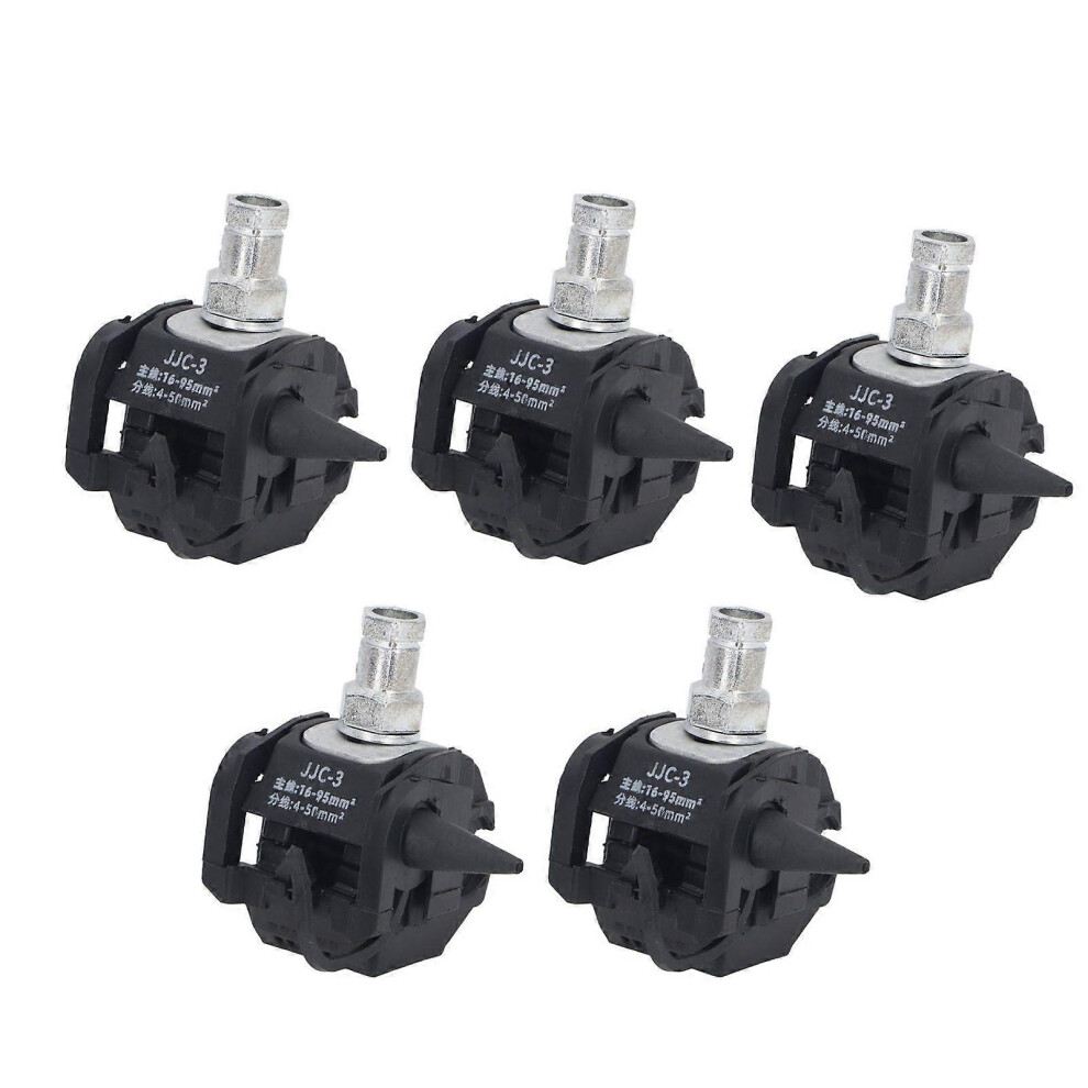 5 Pcs 1Kv Insulation Piercing Connector No Peeling Clamp Cable Splitter Jjc 3 5996097195901
