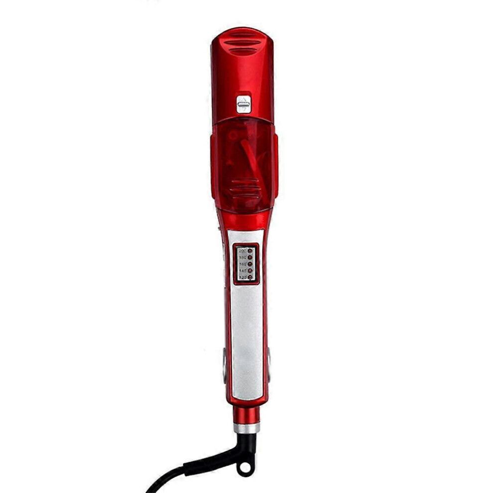 Steam Hair Straightener Wet Dry Tourmaline Ceramic Flat Iron Fast Heating