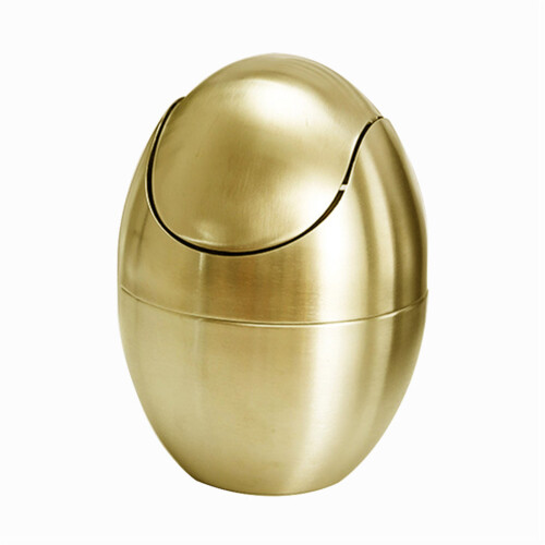 Stainless Waste Bin RustProof Construction Perfect for Small