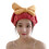 Serviette à cheveux en microfibre de qualité-Bordeaux 1