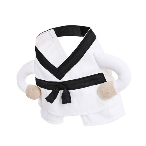 Halloween Pet Costume Martial Arts Theme Comfortable Easy-M