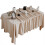Nappe rectangulaire en lin et coton-140 150cm Couleur Lin 1