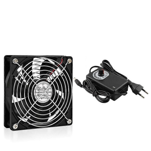 120mm 2700RPM Cooling Fan with Controller for BTC Machine Chassis 1