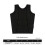 (M) Breathable Foam Chest Guard Adjustable Karate Training Gear for Adults 3