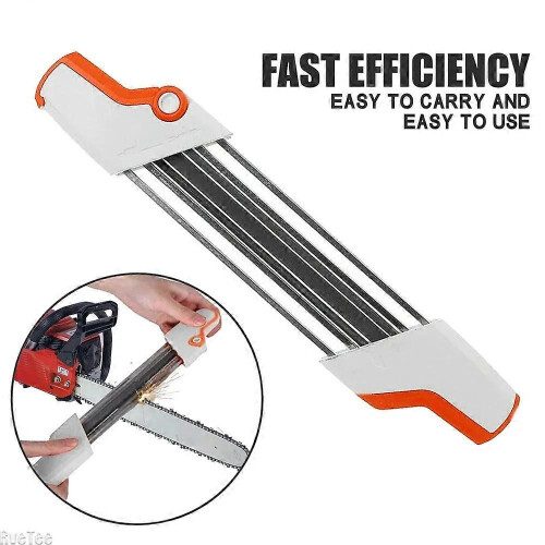 (B(4.8mm)) 4.0/4.8mm Electric Chainsaw Sharpener Handheld Manual Chain Grinder 1