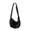 Practical Unisex Shoulder Bag Dumpling Purse for Daily-Black 1