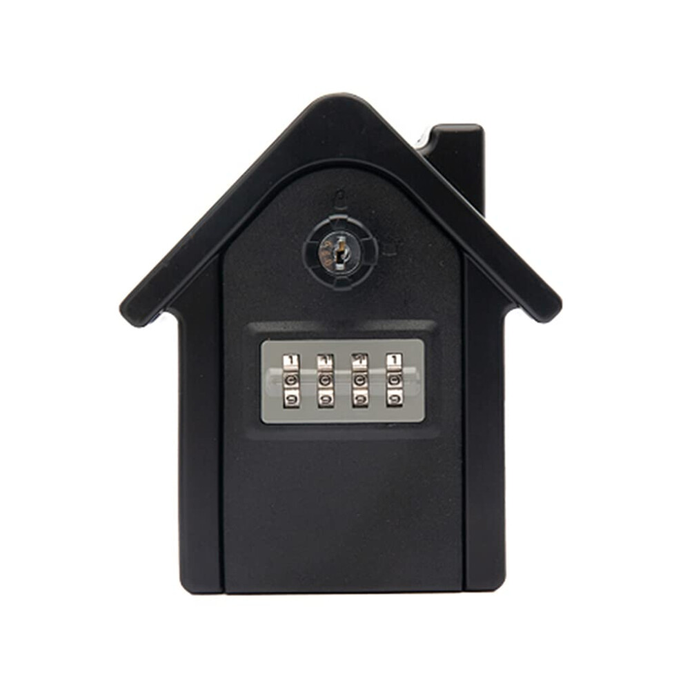 Key Lock Box Wall Mount Key Safe With Secure 4ÂDigit Resettable Code, Weatherproof Metal For Home And Outdoor 9330225531944
