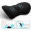 (black, 1pc) Neo Memory Foam Lumbar Cushion for Back Pain Relief 2
