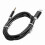 (Black) AUX Cord for iPhone 12, 3.5mm Nylon Braided Adapter Cable 2