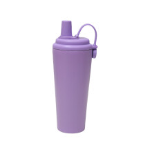 Robuste Wasserflasche aus rostfreiem Stahl, 710 ml,-Lila