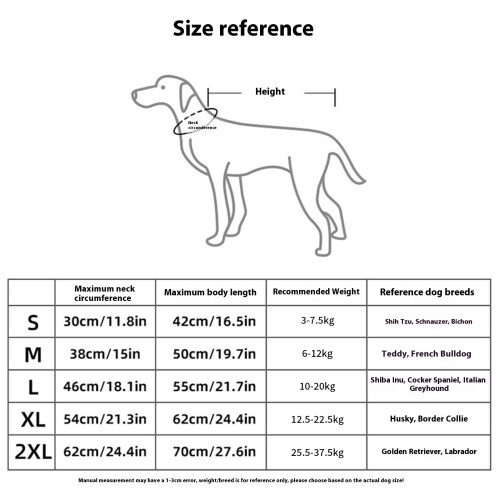 Two Layer Waterproof Dog Raincoat With Adjustable Hooded-XXL 2