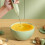 USB Rechargeable Electric Whisk 3 Speed Adjustable Milk-White 2
