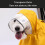 Double Layer Waterproof Dog Raincoat With Adjustable Hooded-XL 7