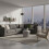 Velvet Storage Stool with Padded Seat and Compartment 5