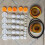168Pcs Transmission Belt Pulley Rubber Band Combination Set Stretchable Engine Drive Round Belt 4