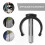 6-Pack C-Shaped Clips for Crutches, Canes, Walkers - Durable Replacement Clamps 3