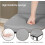 Joolihome Foldable Round Dining Table and 2 Chairs Set 3